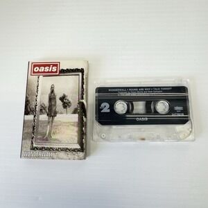 Wonderwall [Single] by Oasis Cassette 1996 w/ Dust Cover